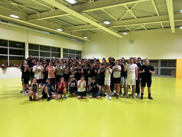 Nombreux, motivés et prêts à boxer !